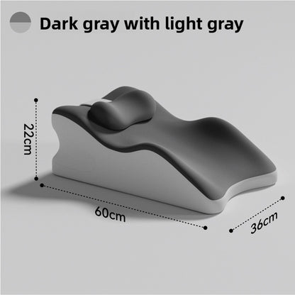 Breathable Ice Silk Bed Pillow - Ergonomic Comfort