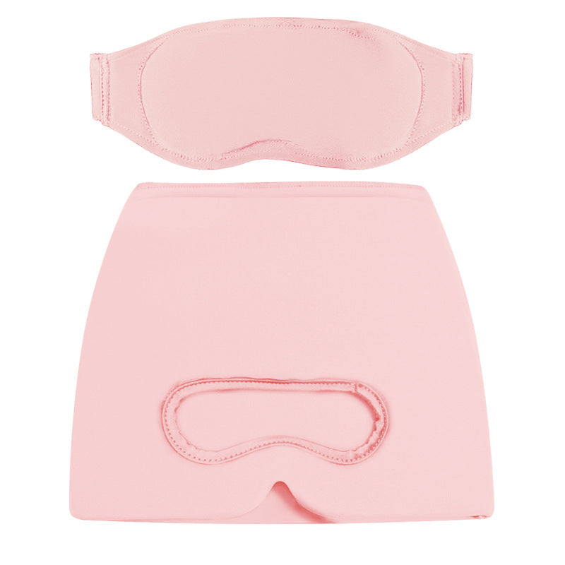 Ice Beanie Eye Mask and Neck Brace Cold Compress Set