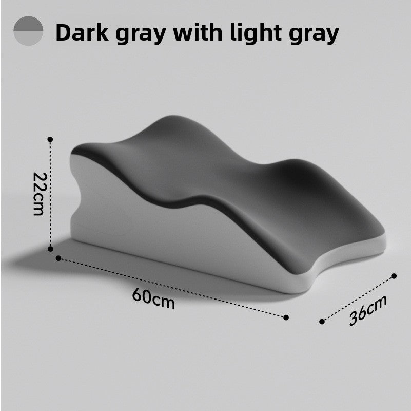 Breathable Ice Silk Bed Pillow - Ergonomic Comfort