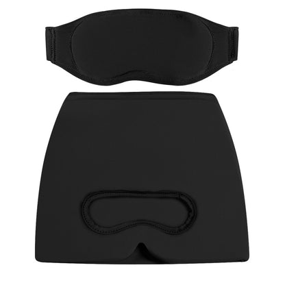 Ice Beanie Eye Mask and Neck Brace Cold Compress Set